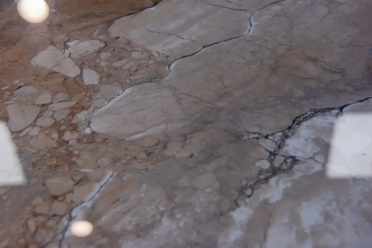 Detalle de textura pétrea